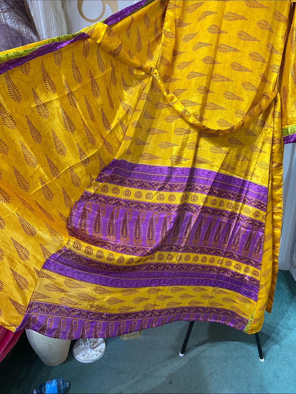 Upcycled Kimono Robe - Picture 11 of 17